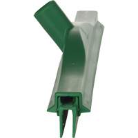 Raclette hygi&eacute;nique &agrave; lame double Ultra, 20", Vert O-Max