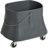 Champ Mop Bucket, 10 US Gal. (40 qt.) Capacity, Grey O-Max
