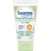 Pure & Simple<sup>®</sup> Face Sunscreen, SPF 50, Lotion JM043 | O-Max