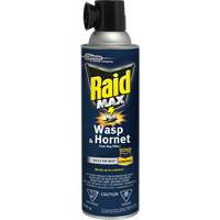 Raid&reg; Max&reg; Wasp & Hornet Foam Bug Killer, 500 g, Aerosol Can, Solvent Base O-Max