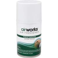 AirWorks&reg; Metered Air Fresheners, Tropical Tradewinds, Aerosol Can O-Max