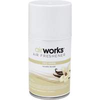 AirWorks&reg; Metered Air Fresheners, Very Vanilla, Aerosol Can O-Max