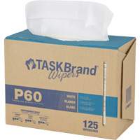 TaskBrand&reg; P60 Premium Series Wipers, All-Purpose, 16-3/4" L x 8-1/4" W O-Max