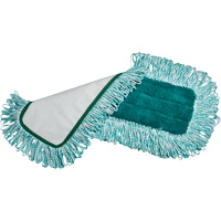 Tampon sec &agrave; frange, Style Boucles et crochets, Microfibre/Polyester, 24" lo x 5-3/4" la O-Max