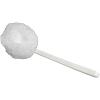 Bowl Swab Cleaning Brush, 12" L, Acrylic Bristles, White O-Max