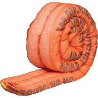 Petroleum Sorbent Double Boom, Oil Only, 10' L x 4" W, 36.8 gal Absorbancy O-Max