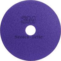 Hi-Performance Pad, 12", Cleaning/Polish, Purple O-Max
