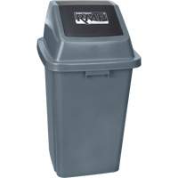 Poubelle, Plastique, 26 gal. US O-Max