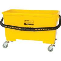 Seau pour laveur de vitres, Jaune O-Max