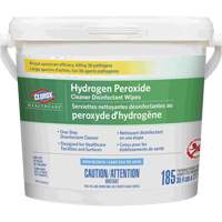 Healthcare&reg; Hydrogen Peroxide Cleaner Disinfecting Wipes, 185 Count O-Max