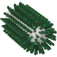 Brosse de 2,5", Soies Ferme, Longueur de 5-3/5", Vert O-Max