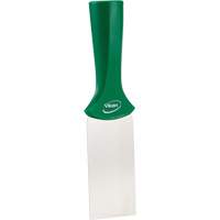 Grattoir en acier inoxydable avec poign&eacute;e montable sur manche, Vert, 2" la x 8" lo O-Max