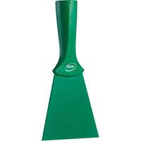 Grattoir en nylon avec poign&eacute;e filet&eacute;e, Vert, 4" la x 8" lo O-Max