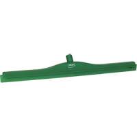 Raclette &agrave; lame double ultra hygi&eacute;nique, 28", Vert O-Max