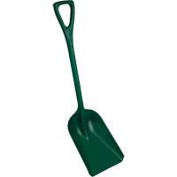 Pelle monobloc perceptible par d&eacute;tecteur de m&eacute;tal, Lame 10" x 14", Longueur de 37-1/2", Plastique, Vert O-Max