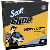 Shop Towels, Heavy-Duty, 16-4/5" L x 8-1/3" W O-Max