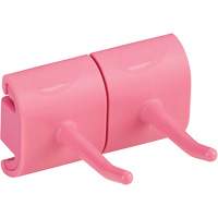 Module &agrave; deux crochets pour support mural hygi&eacute;nique O-Max