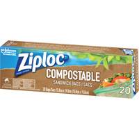 Ziploc&reg; Compostable Sandwich Bags O-Max