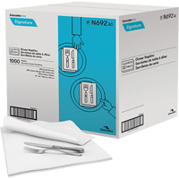 Serviettes de table Pro Signature, 1 pli, 15" x 15" O-Max