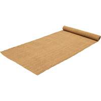 Indoor/Outdoor Coir Matting, Natural Fibre, Wiper/Scraper Type, Woven Pattern, 3' x 150', Natural O-Max