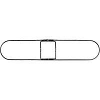 Cadre pour vadrouille &agrave; &eacute;pousseter Clipper, 36", M&eacute;tal O-Max