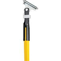 Manche jaune pour vadrouille &agrave; &eacute;pousseter Clipper, Fibre de verre, 1" dia, 60" lo O-Max