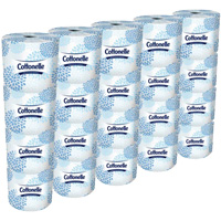 Papier hygi&eacute;nique professionnel Cottonelle, 2 Pli, 451 Feuilles/Rouleu, Blanc O-Max
