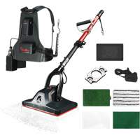 Shock Oscillating Floor Cleaning Machine with Backpack, Cleaner O-Max
