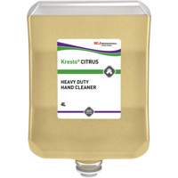 Savon pour les mains Kresto aux agrumes, Cr&egrave;me, 4 L, Parfum&eacute; O-Max