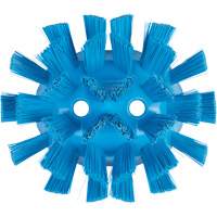 Brosse UST pour cuves, Soies Ferme, Longueur de 7-1/2", Bleu O-Max