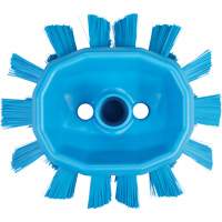 Brosse UST pour cuves, Soies Ferme, Longueur de 7-1/2", Bleu O-Max