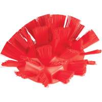 Brosse UST pour cuves, Soies Ferme, Longueur de 7-1/2", Rouge O-Max