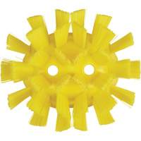 Brosse UST pour cuves, Soies Ferme, Longueur de 7-1/2", Jaune O-Max