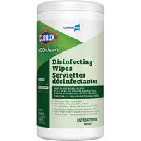 Lingettes d&eacute;sinfectantes EcoClean, 75 lingettes O-Max