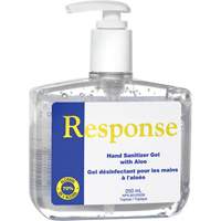 Gel d&eacute;sinfectant pour les mains &agrave; l'alo&egrave;s Response, 250 ml, Bouteille &agrave; pompe, 70 % alcool O-Max