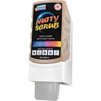 Nettoyant &agrave; mains avec exfoliant en coquille de noyer Nutty Scrub, Pierre ponce, 2000 ml, Cartouche en plastique, Sans parfum O-Max