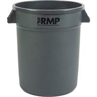 Garbage Bin, Polyethylene, 20 US gal. O-Max