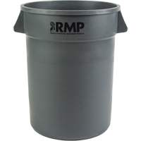 Garbage Bin, Polyethylene, 32 US gal. O-Max