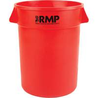 Garbage Bin, Polyethylene, 32 US gal. O-Max
