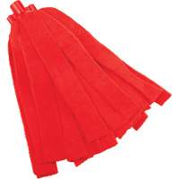 Socket Mop, Red, Microfibre, Cut Style O-Max