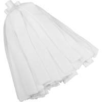 Socket Mop, White, Microfibre, Cut Style O-Max