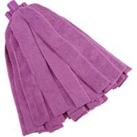 Socket Mop, Purpole, Microfibre, Cut Style O-Max