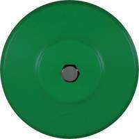 Brosse ronde HyDrive pour perceuse, Soies Tr&egrave;s ferme, Longueur de 3-1/10", Vert O-Max