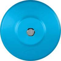 Brosse ronde HyDrive pour perceuse, Soies Tr&egrave;s ferme, Longueur de 3-1/10", Bleu O-Max
