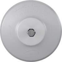 Brosse ronde HyDrive pour perceuse, Soies Tr&egrave;s ferme, Longueur de 3-1/10", Blanc O-Max