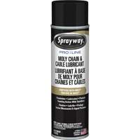 Lubrifiant au molybd&egrave;ne Pro Line pour chaînes et c&acirc;bles, Canette a&eacute;rosol O-Max