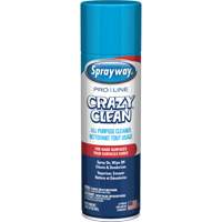 Nettoyant tout usage Pro Line Crazy Clean, 19 oz., Canette a&eacute;rosol O-Max