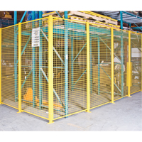 Wire Mesh Partition Components - Universal Posts, 12-1/4' H O-Max