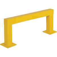 Safety Guards, 4' W x 1.5' H, Yellow O-Max