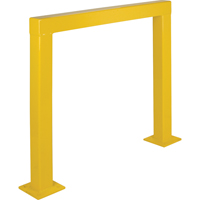 Safety Guards, 4' W x 3.5' H, Yellow KD139 | O-Max